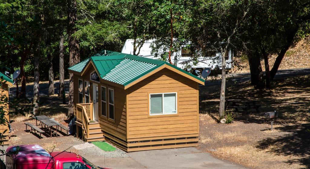 Russian River Camping Resort Cottage 7 Cloverdale Esterno foto